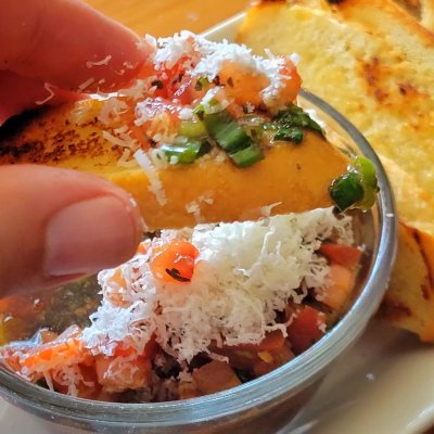 Bruschetta.